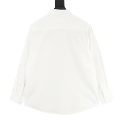 Alternative view of AMI Shirts White-Black S-L B20202609080508