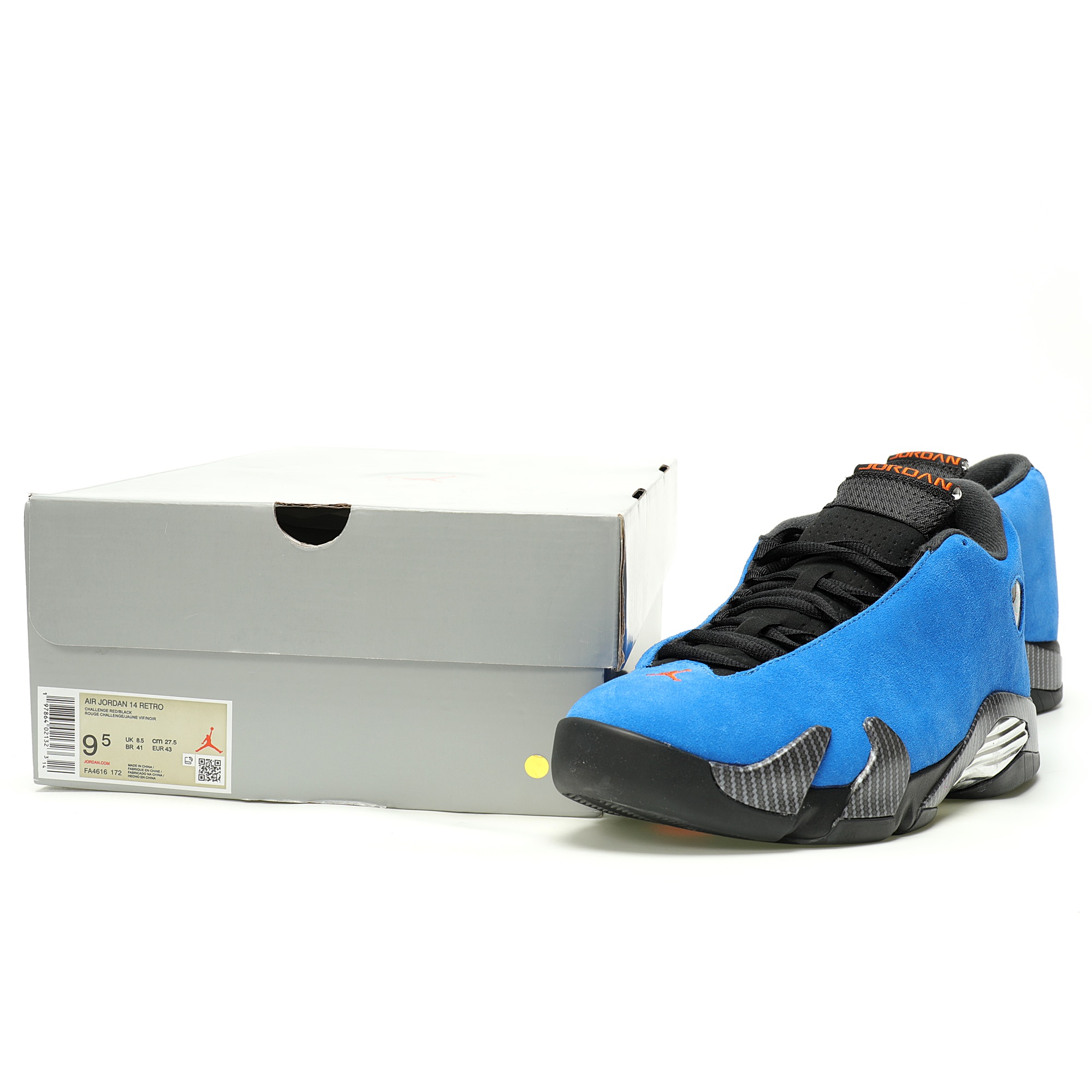 Air Jordan 14 Retro Challenoe Red Black AJ14 FA4616-172 - Image 9