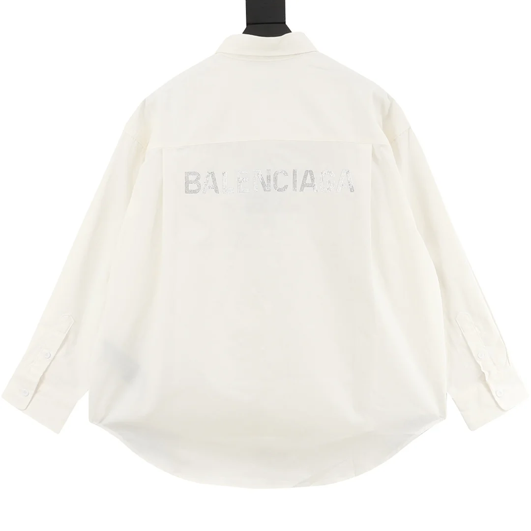 BALENCIAGA Shirts Cream S-L B40202609080025 - Image 2