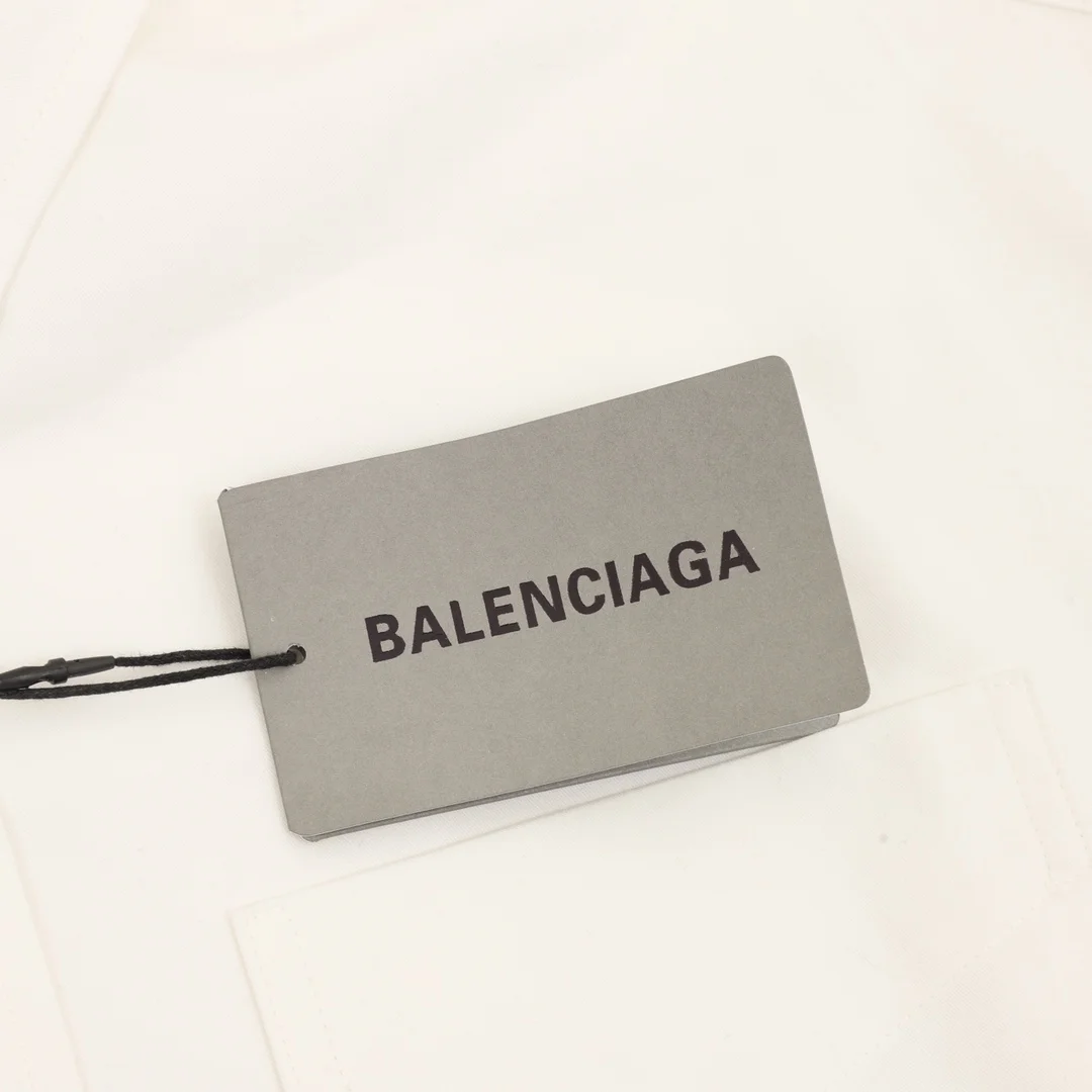 BALENCIAGA Shirts Cream S-L B40202609080025 - Image 5