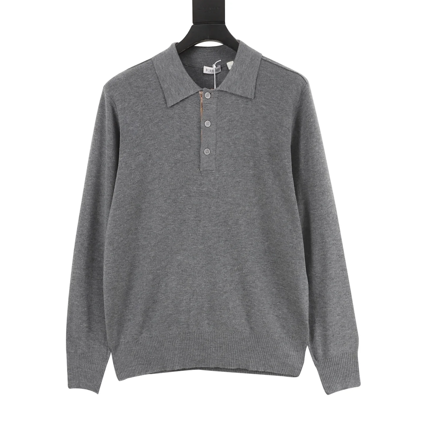 BURBERRY Polos Wool Grey M-XXL B40202609080389
