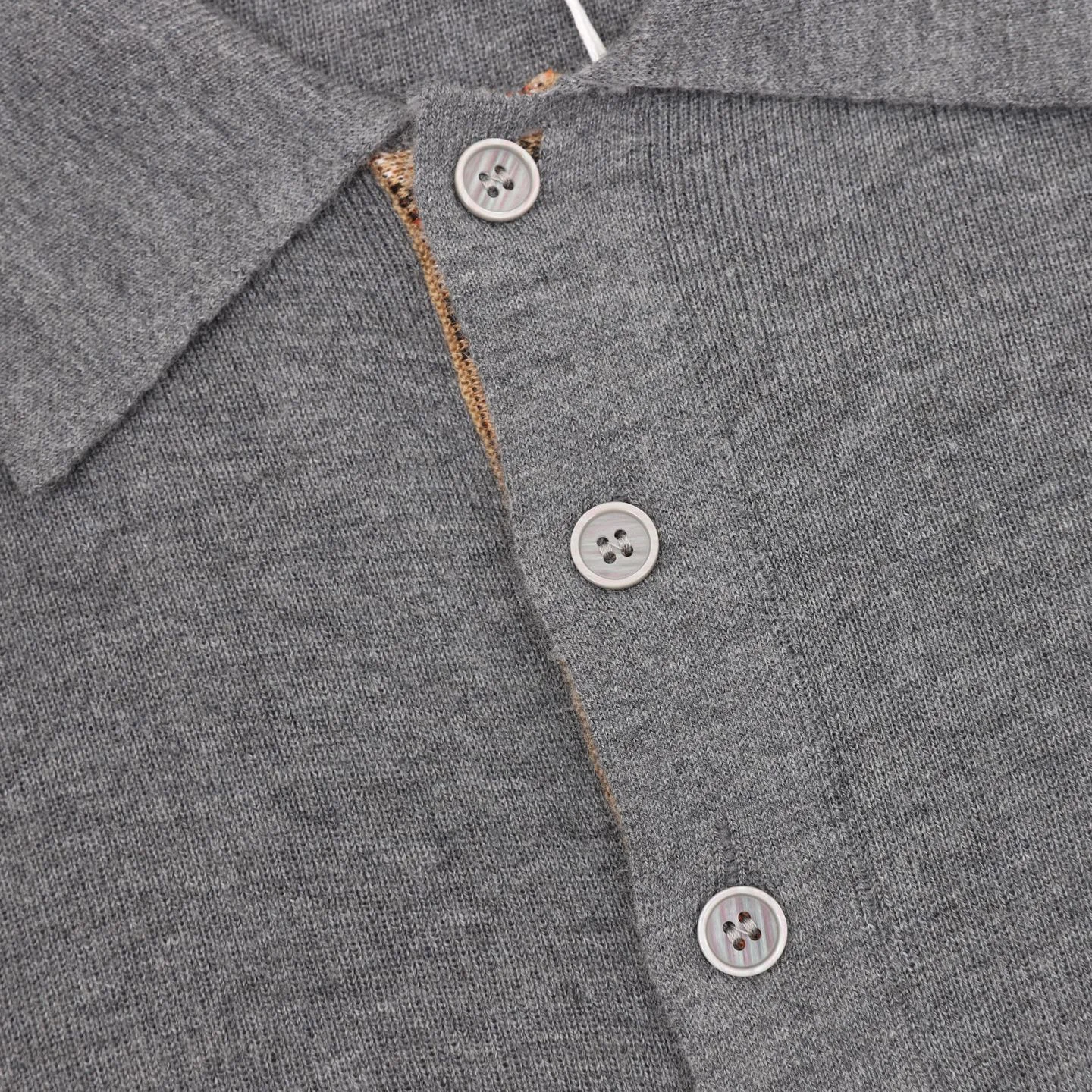 BURBERRY Polos Wool Grey M-XXL B40202609080389 - Image 4