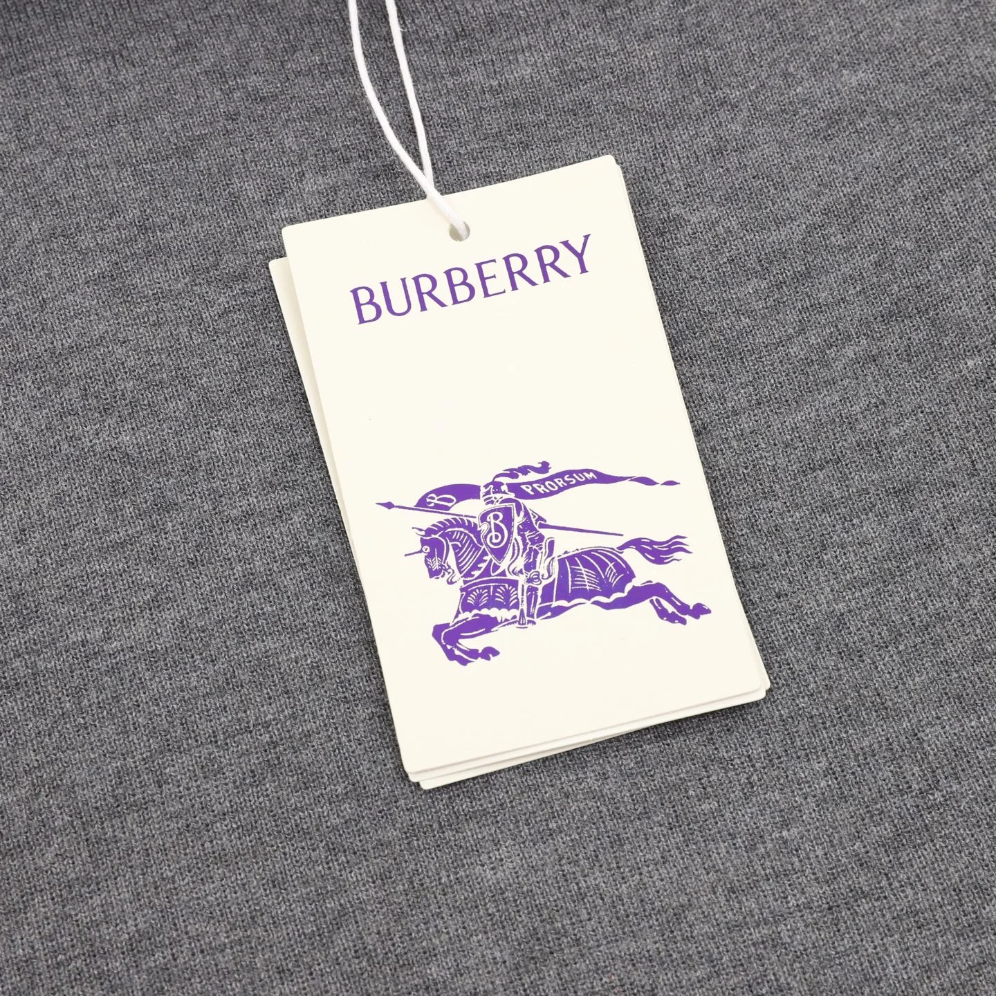 BURBERRY Polos Wool Grey M-XXL B40202609080389 - Image 5