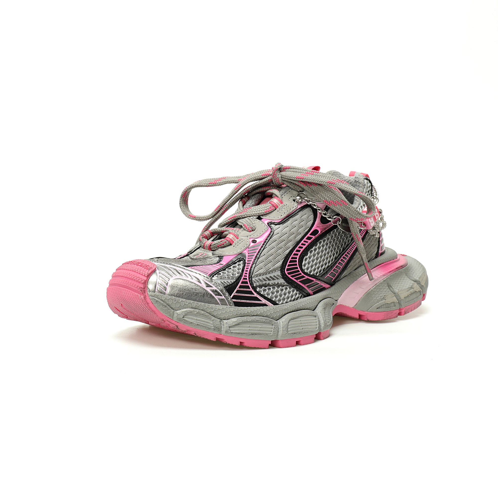 Balenciaga 3xl Extreme Lace Sneakers 3 734731 W3XCS 1550 - Image 2
