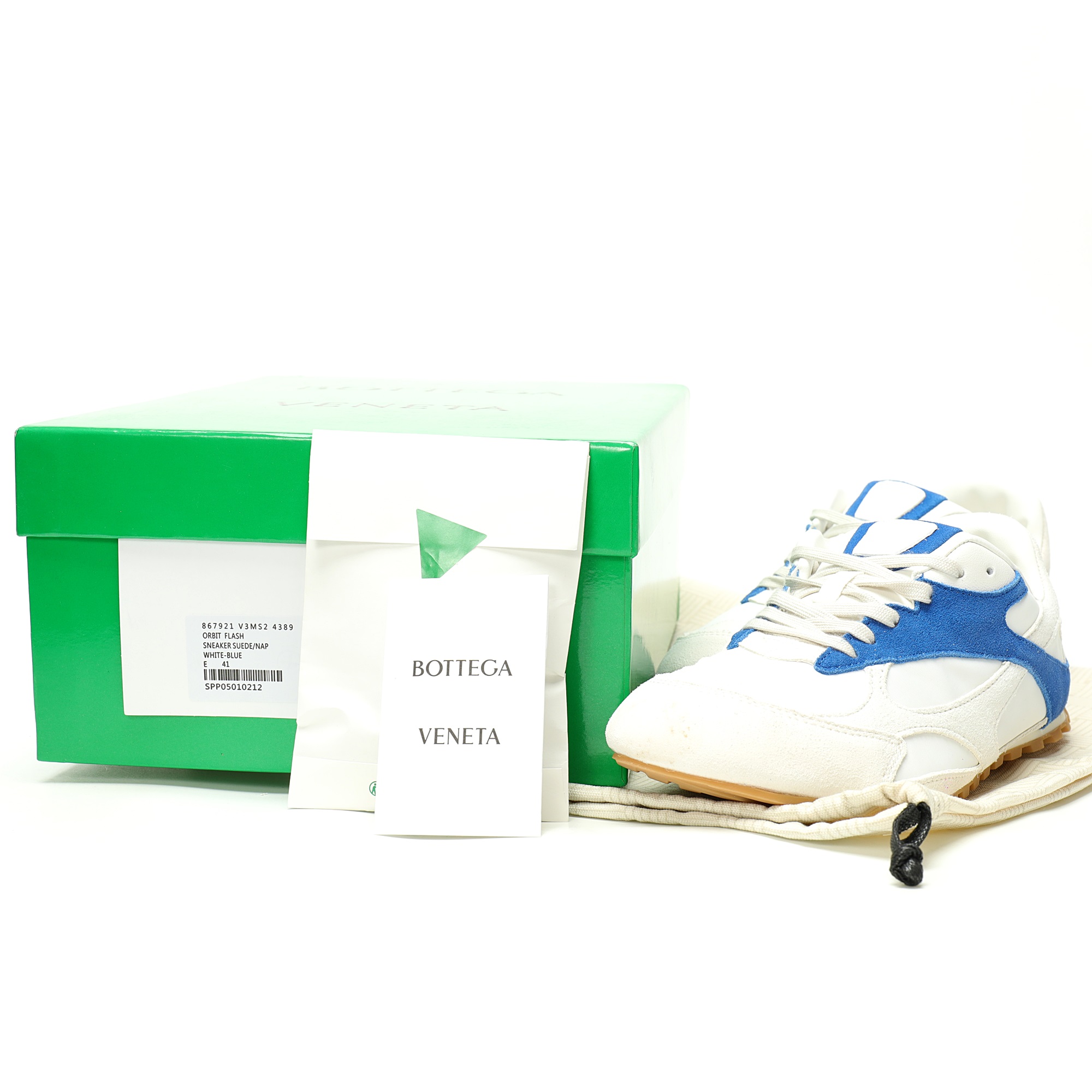 Bottega Veneta Orbit Flash Low Sneakers 867921 V3MS2 4389 - Image 9