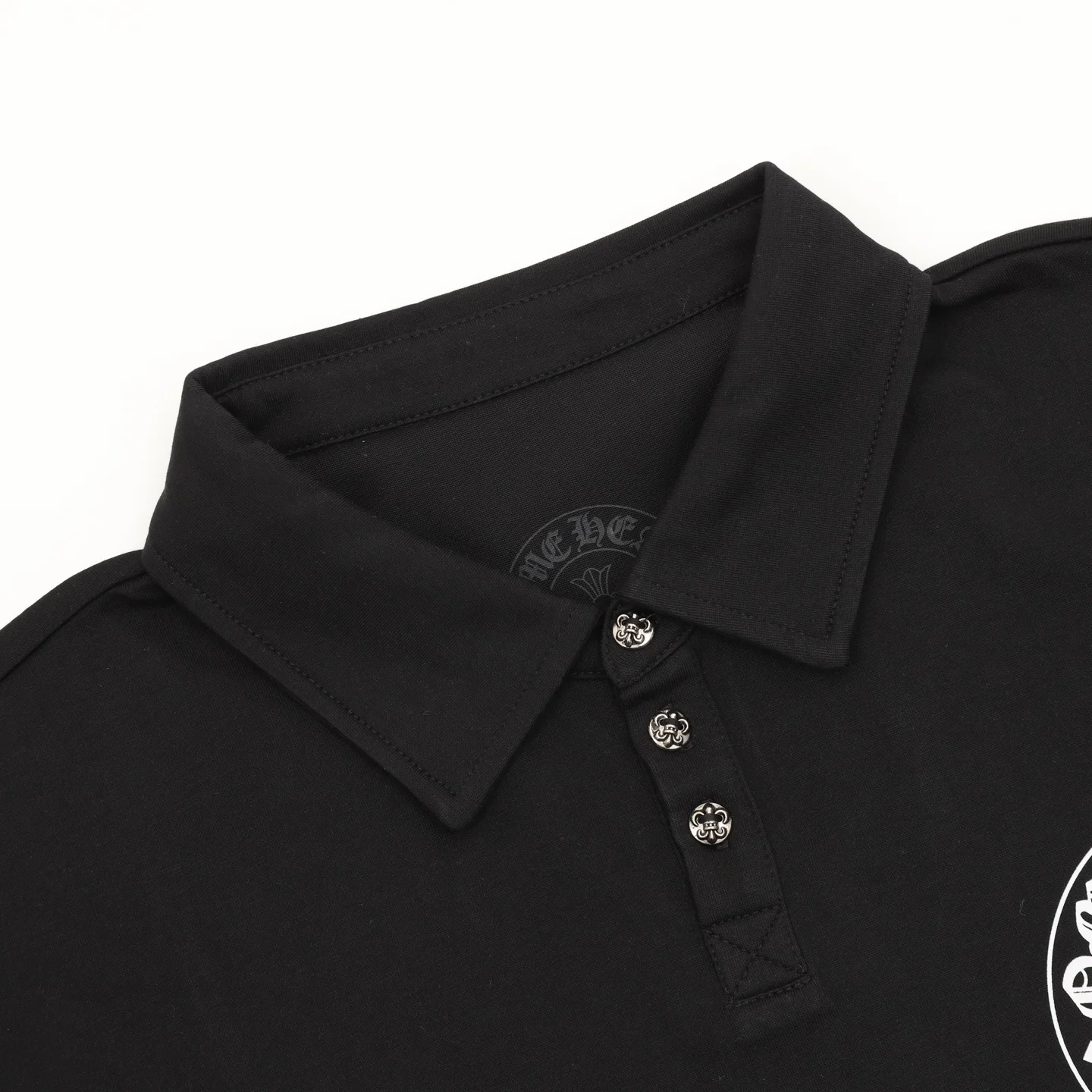 CHROME HEARTS Polos Black-White S-L A40202609080459 - Image 3