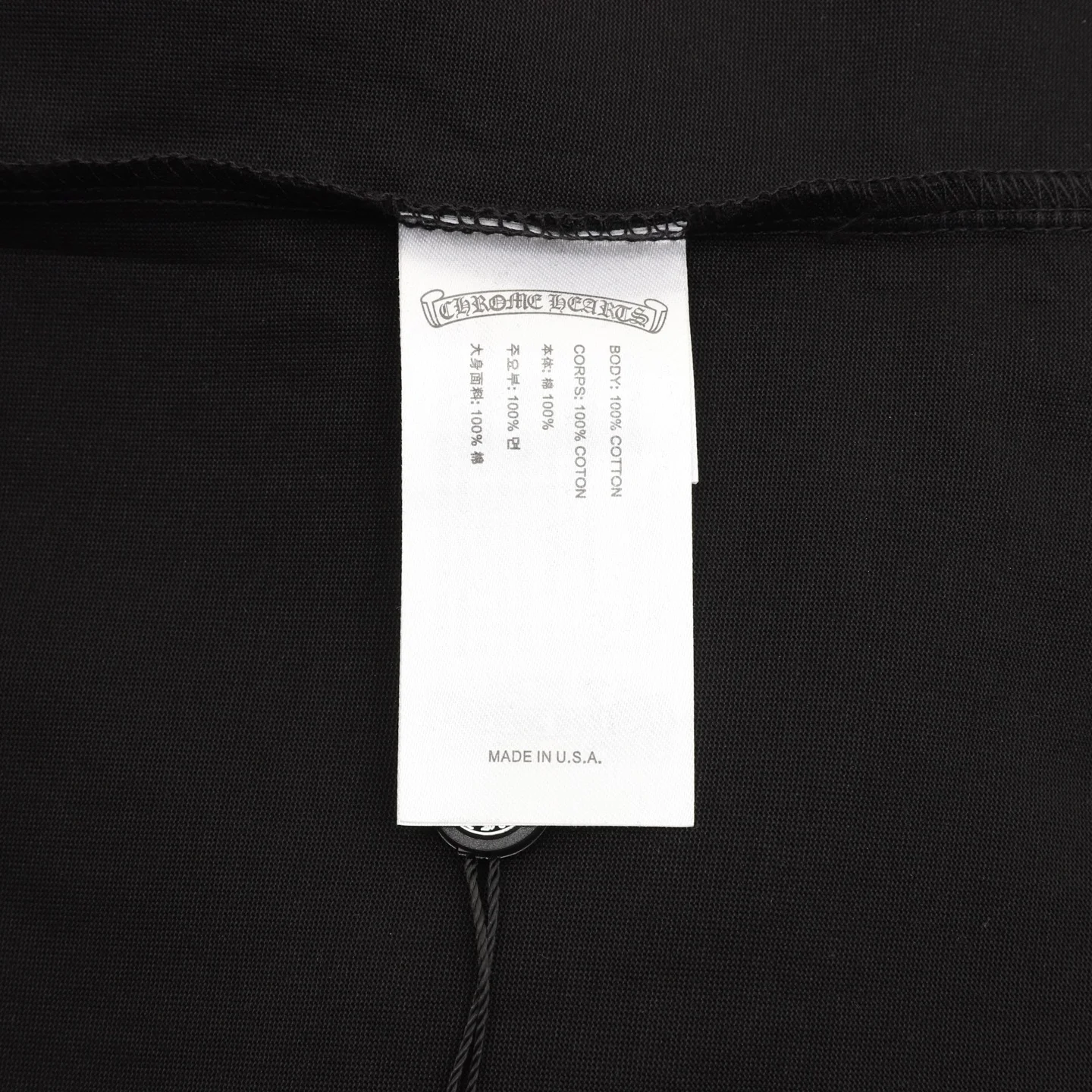 CHROME HEARTS Polos Black-White S-L A40202609080459 - Image 9