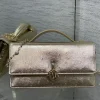 DIOR Clutches Bags Ostrich Embossed Leather Gold 21X11X5CM F50202609090149