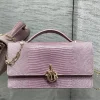 DIOR Clutches Bags Pink-Gold 21X11X5CM F50202609090146