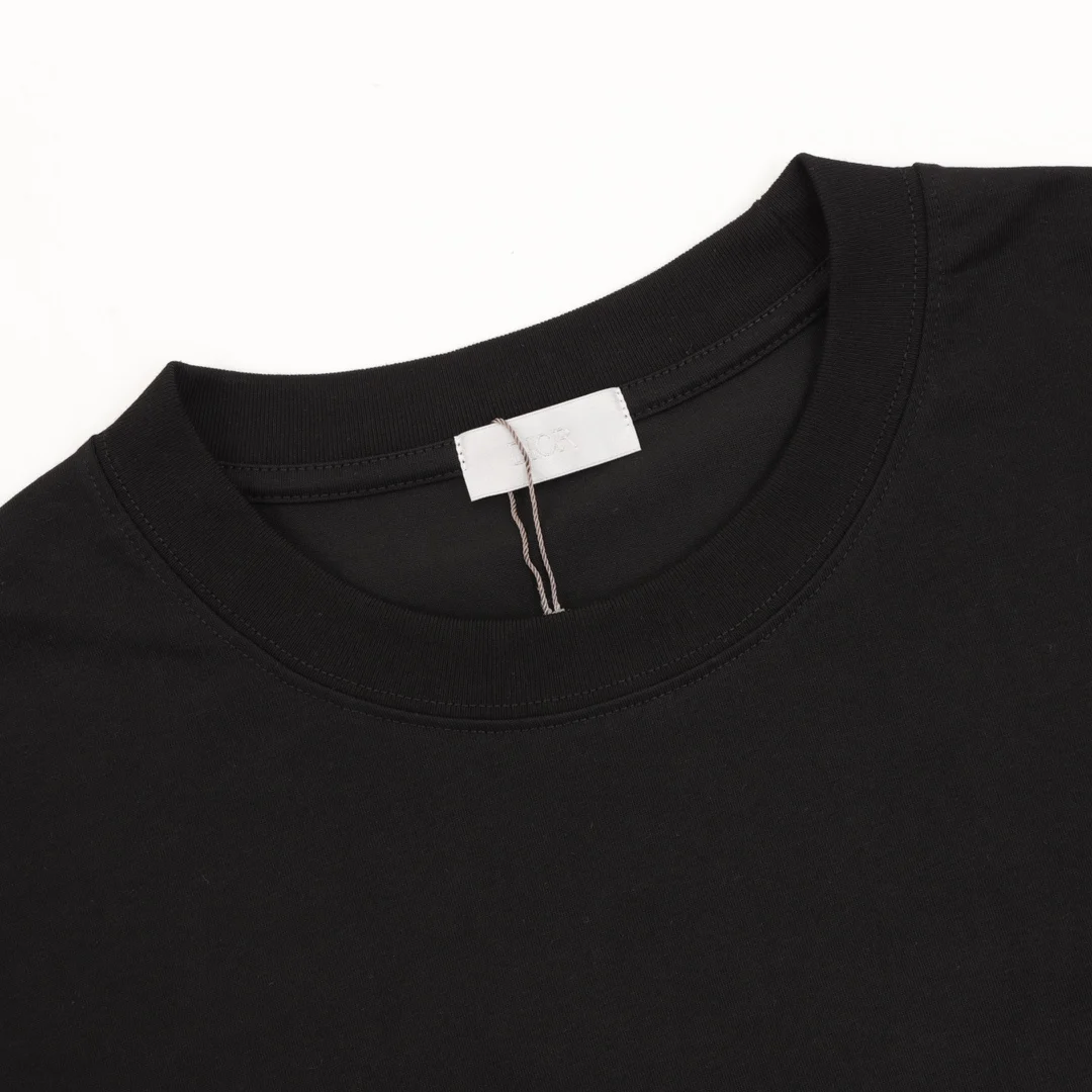 DIOR T-shirts Cotton Black S-XL A10202609080254 - Image 3