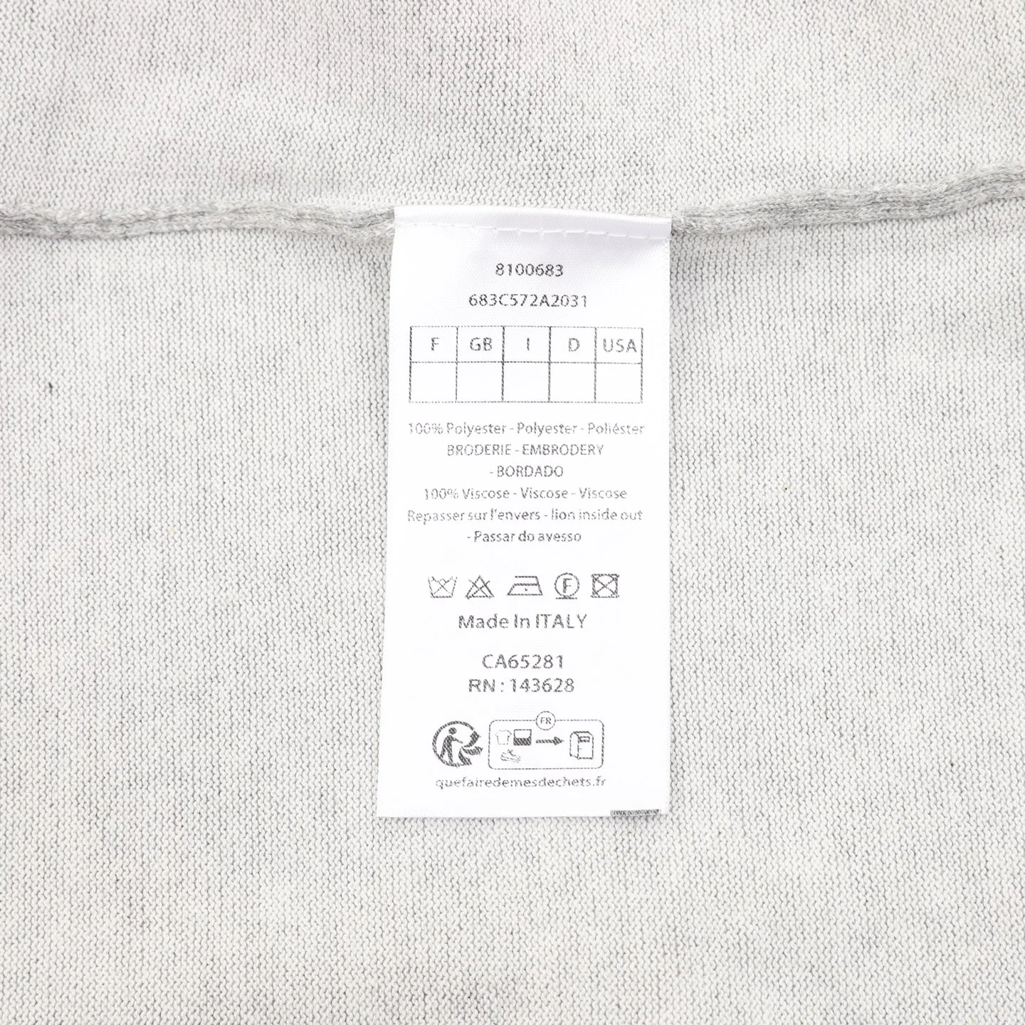 DIOR T-shirts Grey S-L A80202609080494 - Image 9