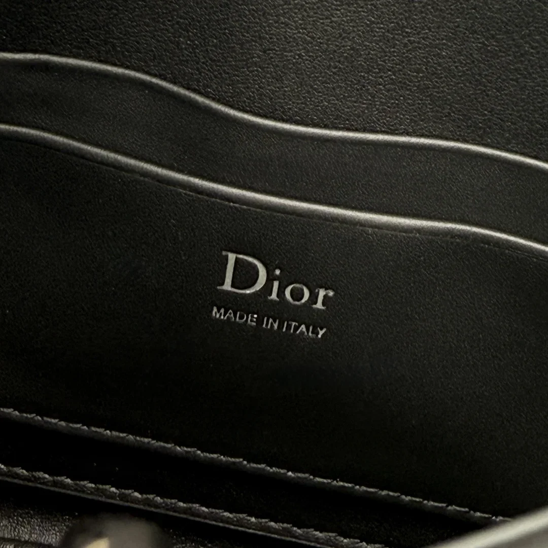 DIOR Top Handle Bags Black-Silver G00202609090202-1 - Image 9
