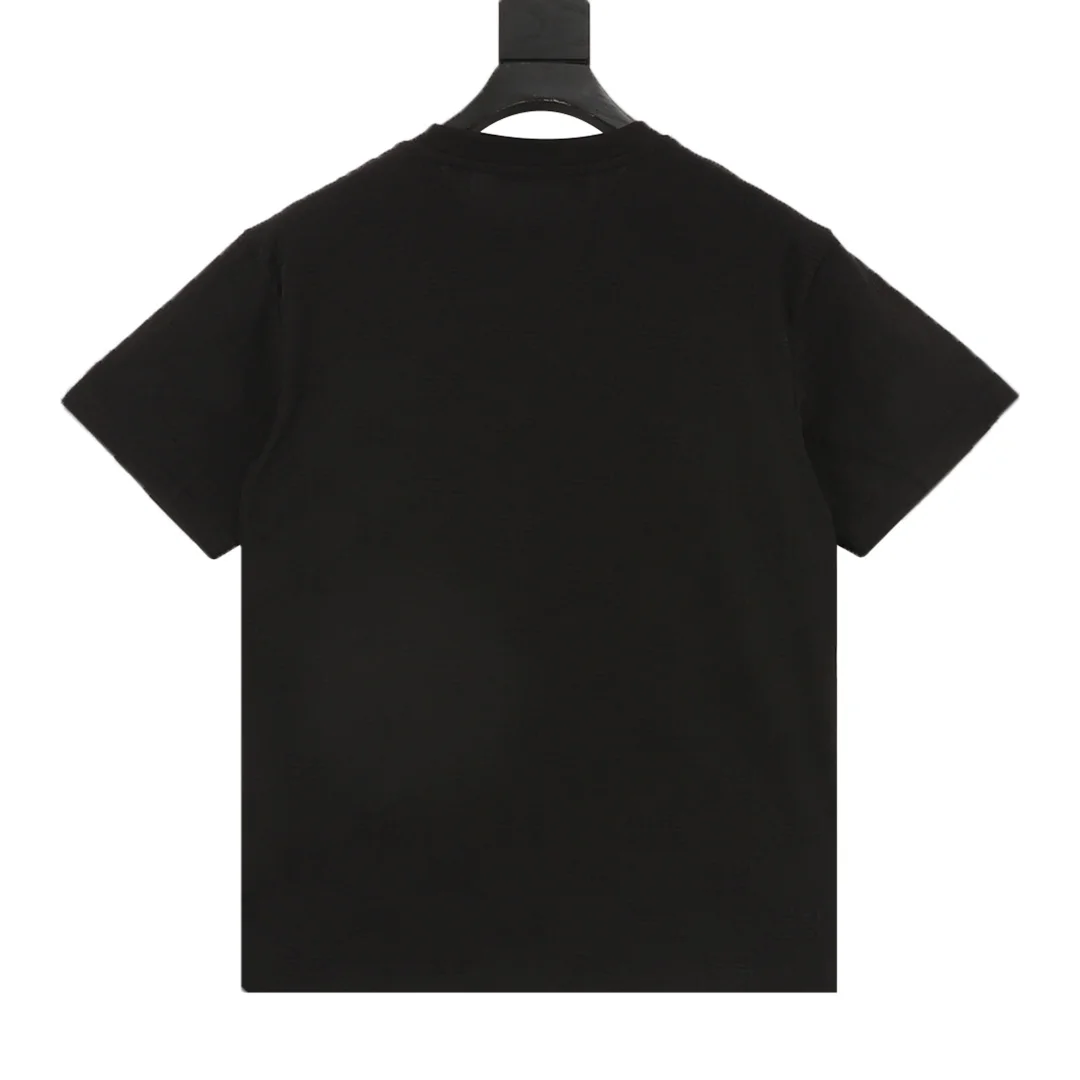 FENDI T-shirts Cotton Black-Gold S-XL A10202609080347 - Image 2