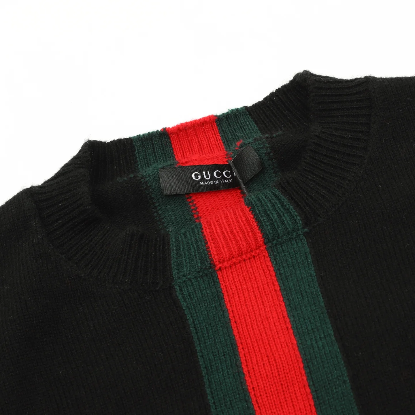 GUCCI Sweaters Black-Red-Green S-L B80202609080438 - Image 3