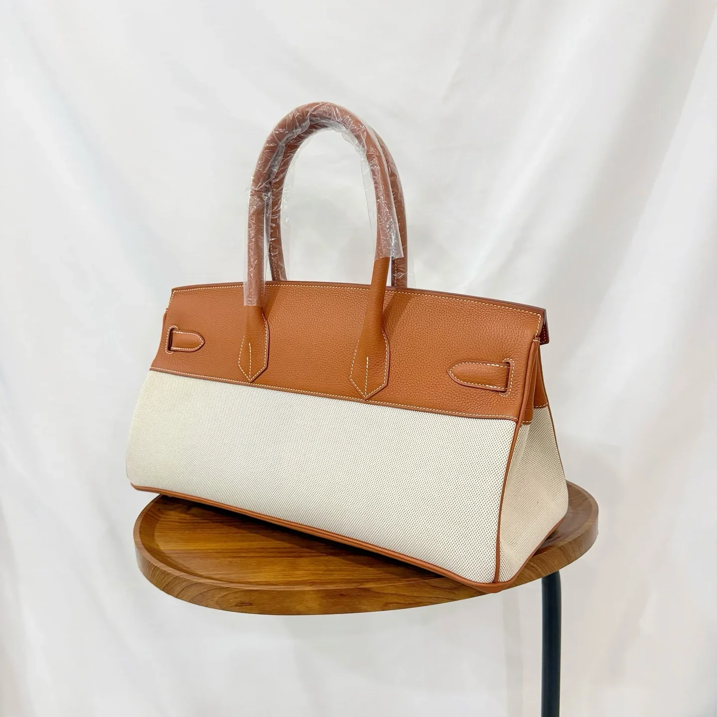HERMES Shoulder Bags Brown-White 42 A850202609090233 - Image 3