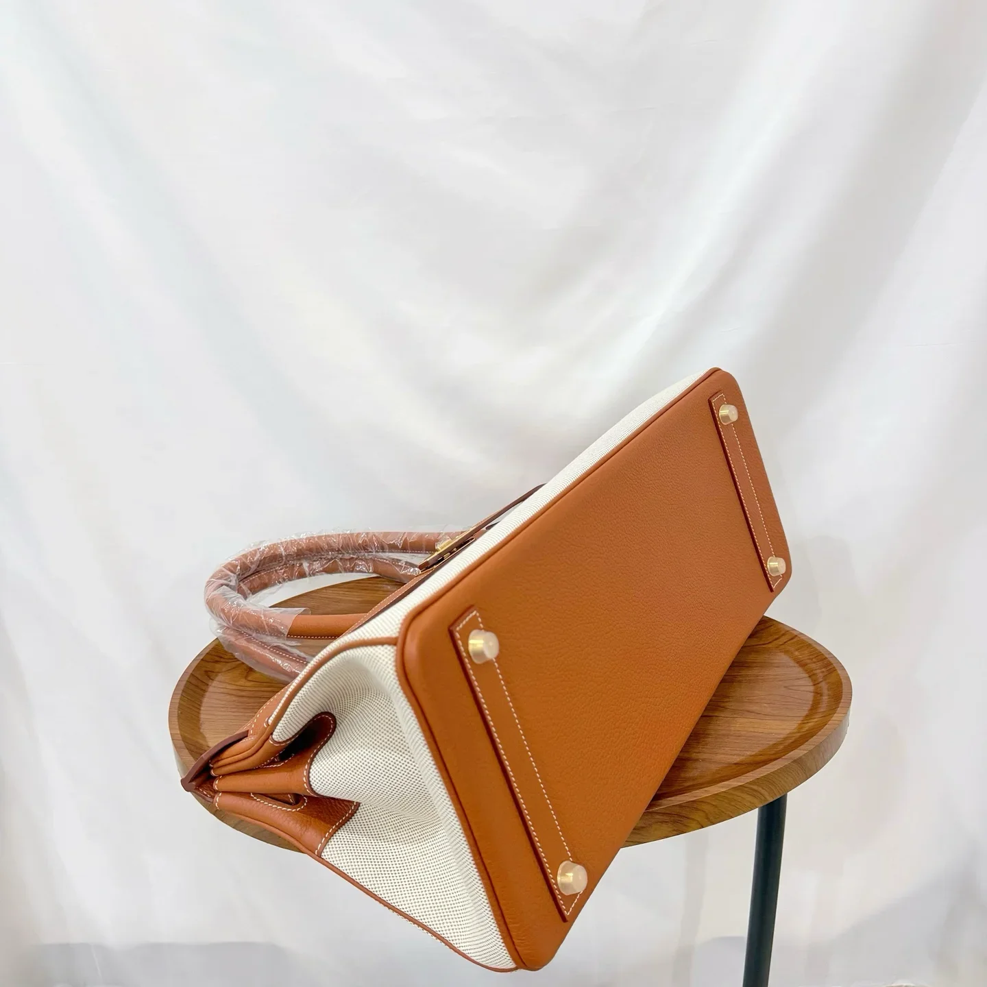 HERMES Shoulder Bags Brown-White 42 A850202609090233 - Image 5