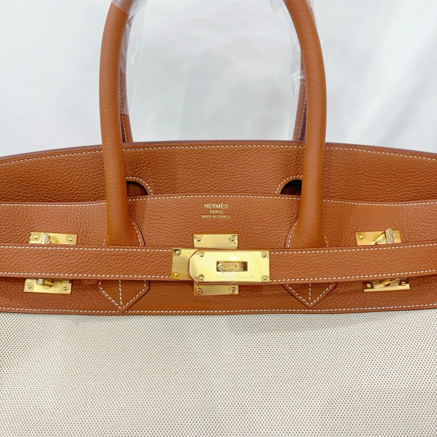 HERMES Shoulder Bags Brown-White 42 A850202609090233 - Image 7