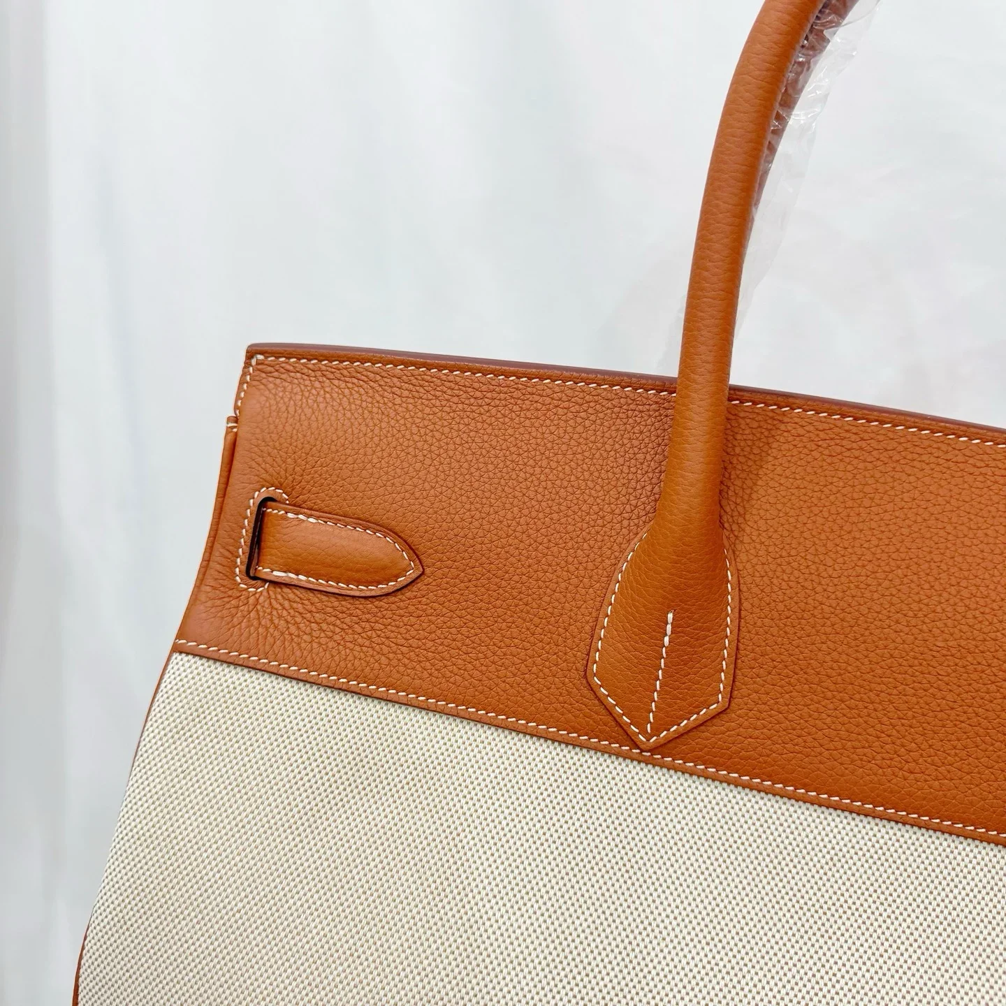 HERMES Shoulder Bags Brown-White 42 A850202609090233 - Image 9
