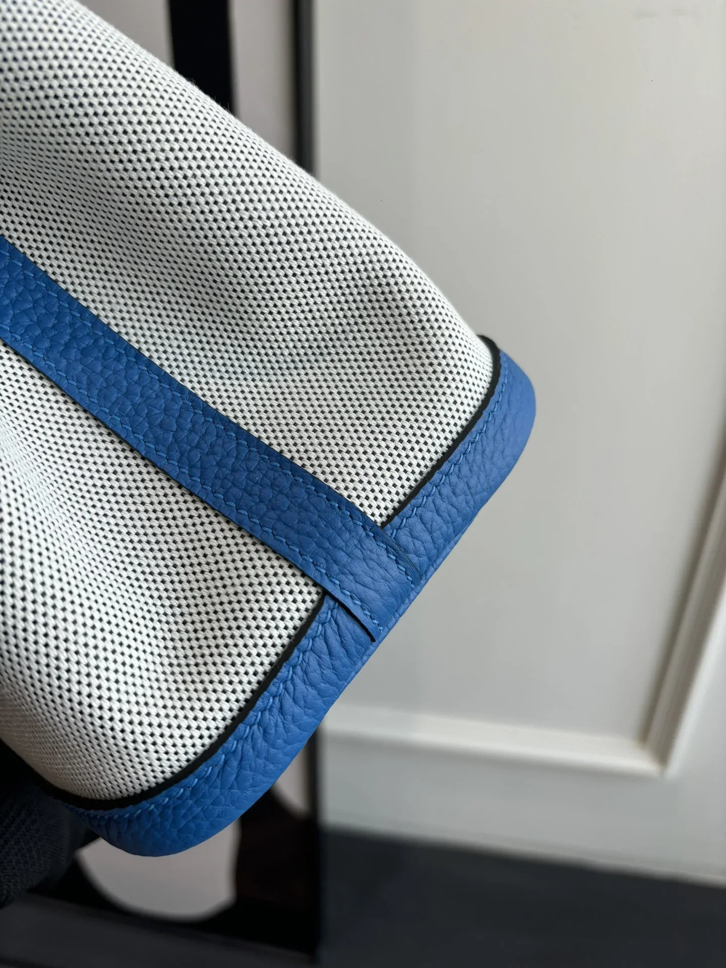 HERMES Totes Bags White-Blue A000202609090293 - Image 6