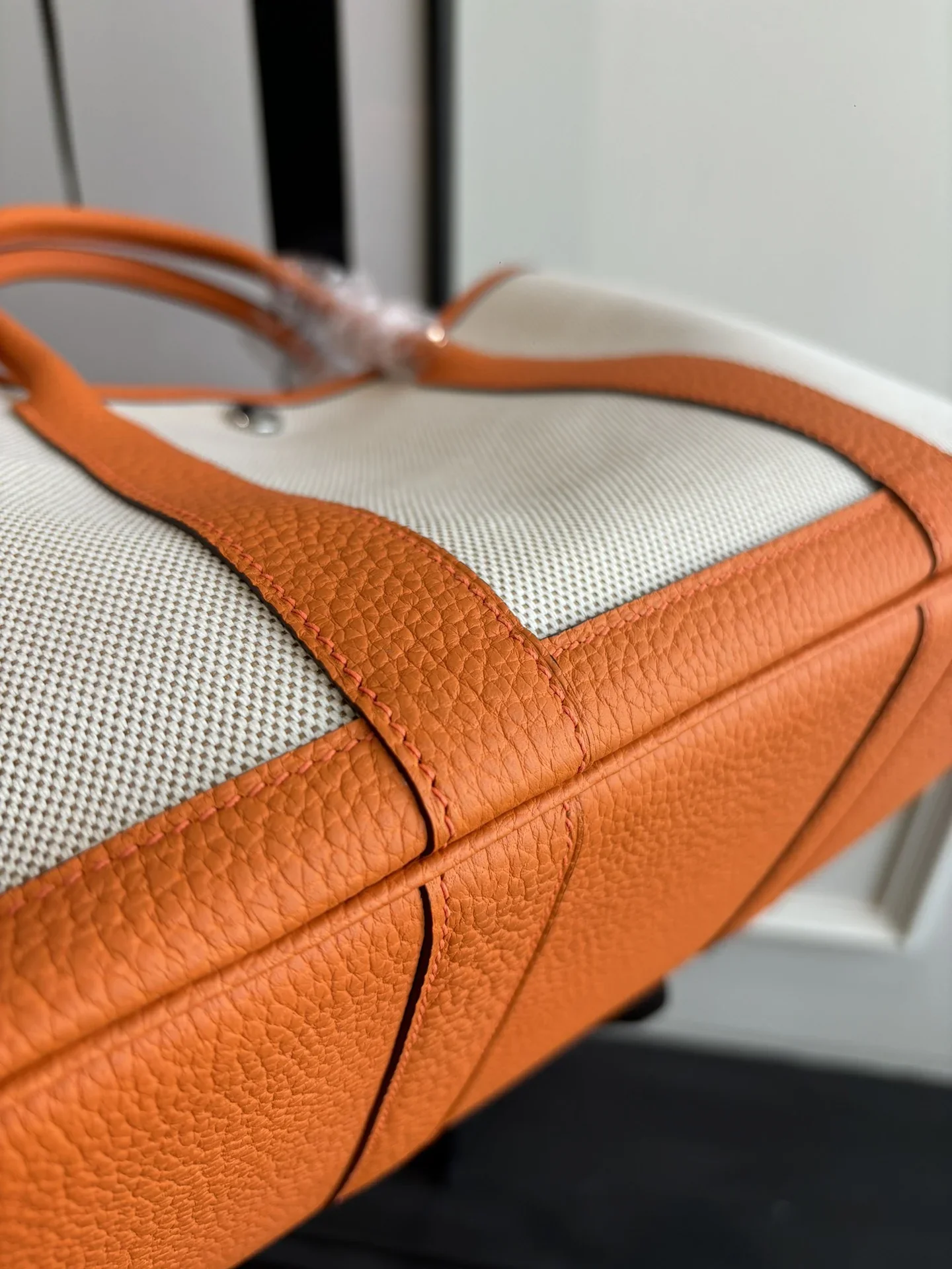 HERMES Totes Bags White-Orange A000202609090297 - Image 5