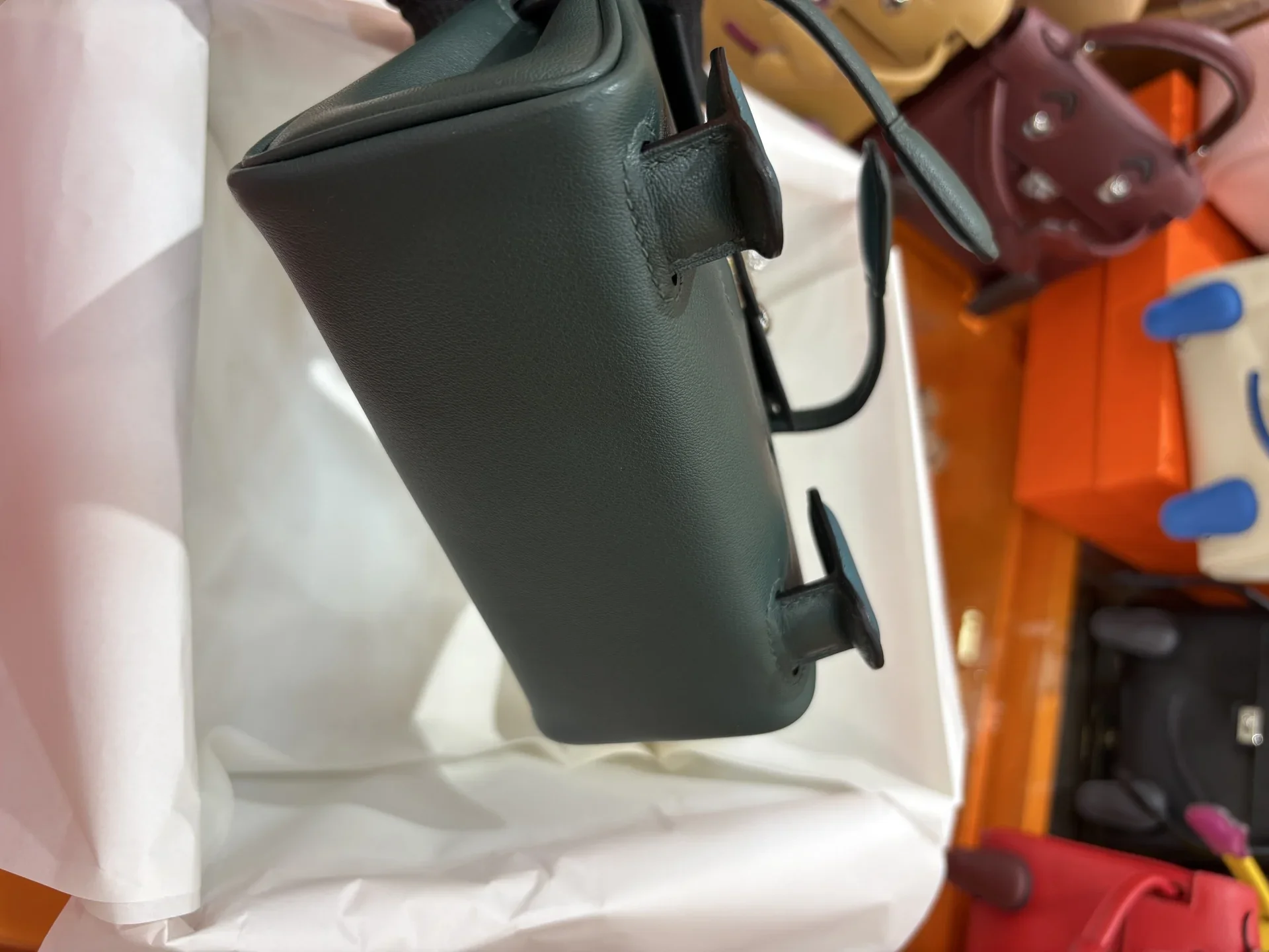 HERMES Trend Bags Green-Blue One Size A350202609090249 - Image 9