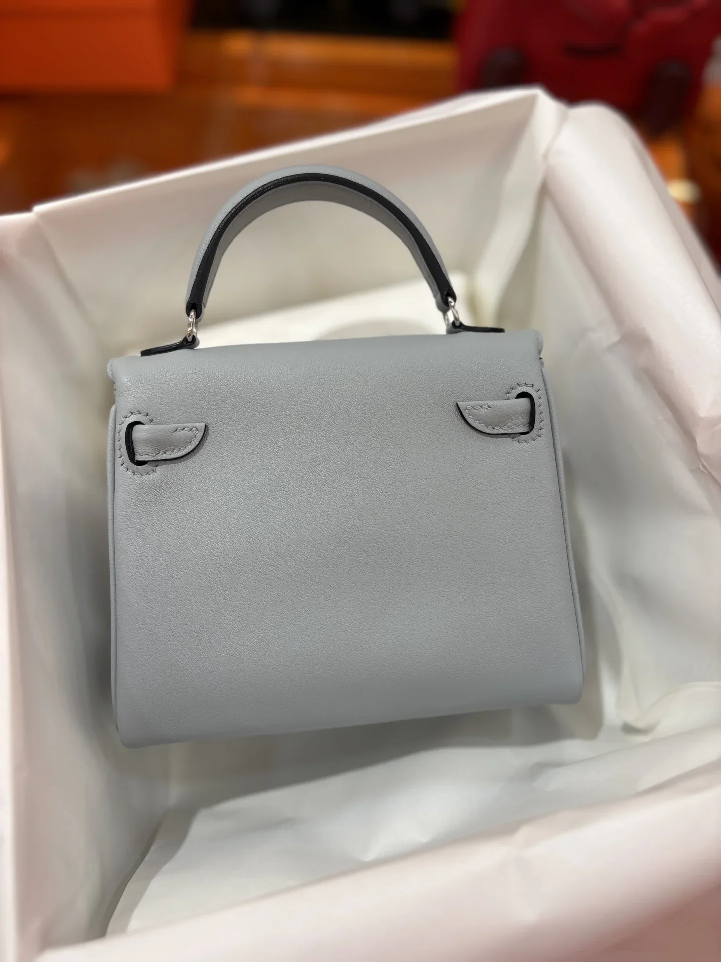HERMES Trend Bags Grey-Brown 16CM A350202609090302 - Image 7