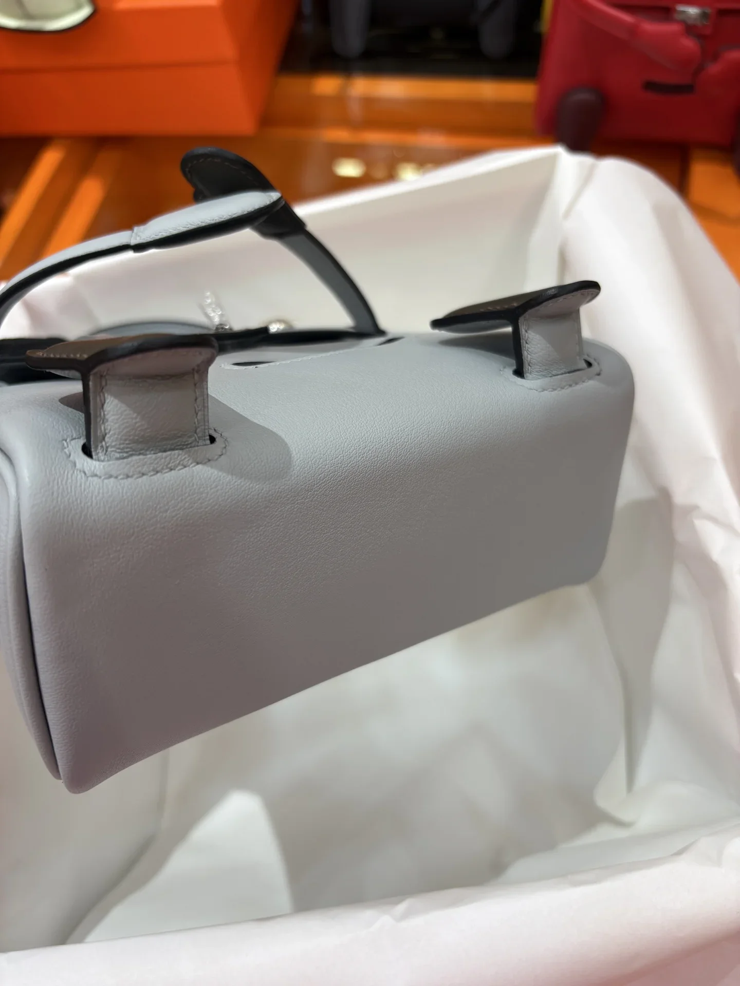 HERMES Trend Bags Grey-Brown 16CM A350202609090302 - Image 9