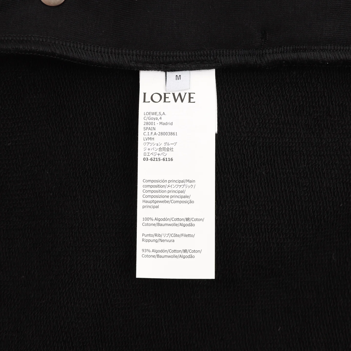 LOEWE Jackets Black-Orange S-L C20202609080033 - Image 9