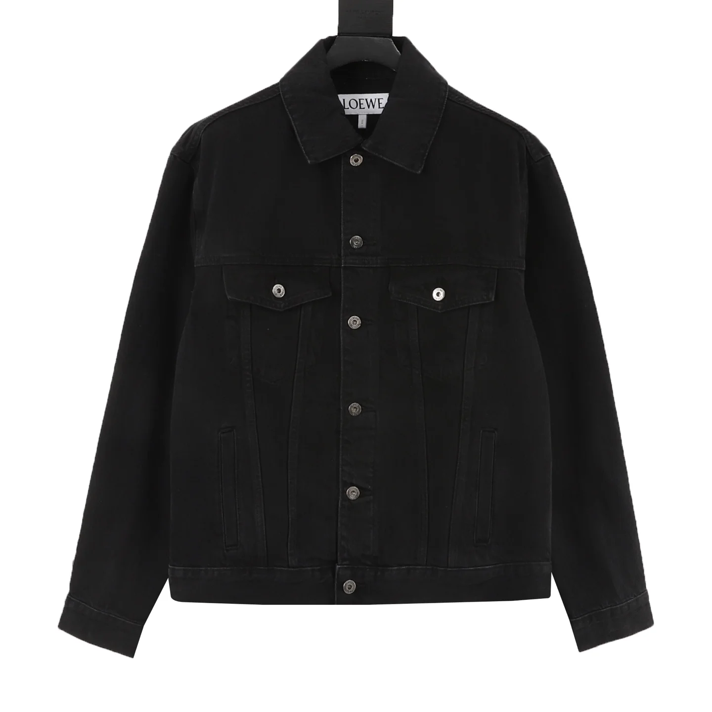 LOEWE Jackets Cotton Denim Black 46-52 C40202609080043
