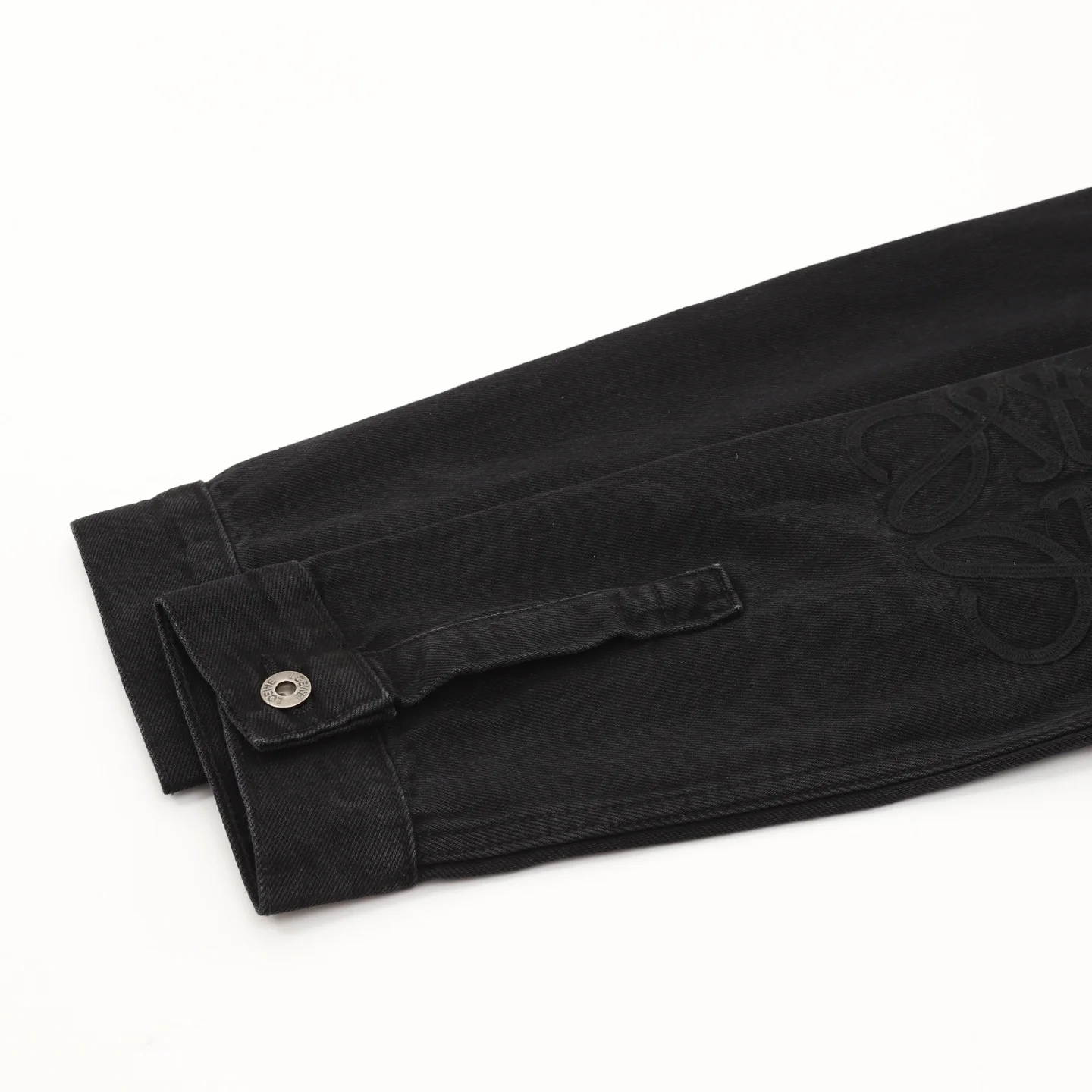 LOEWE Jackets Cotton Denim Black 46-52 C40202609080043 - Image 7