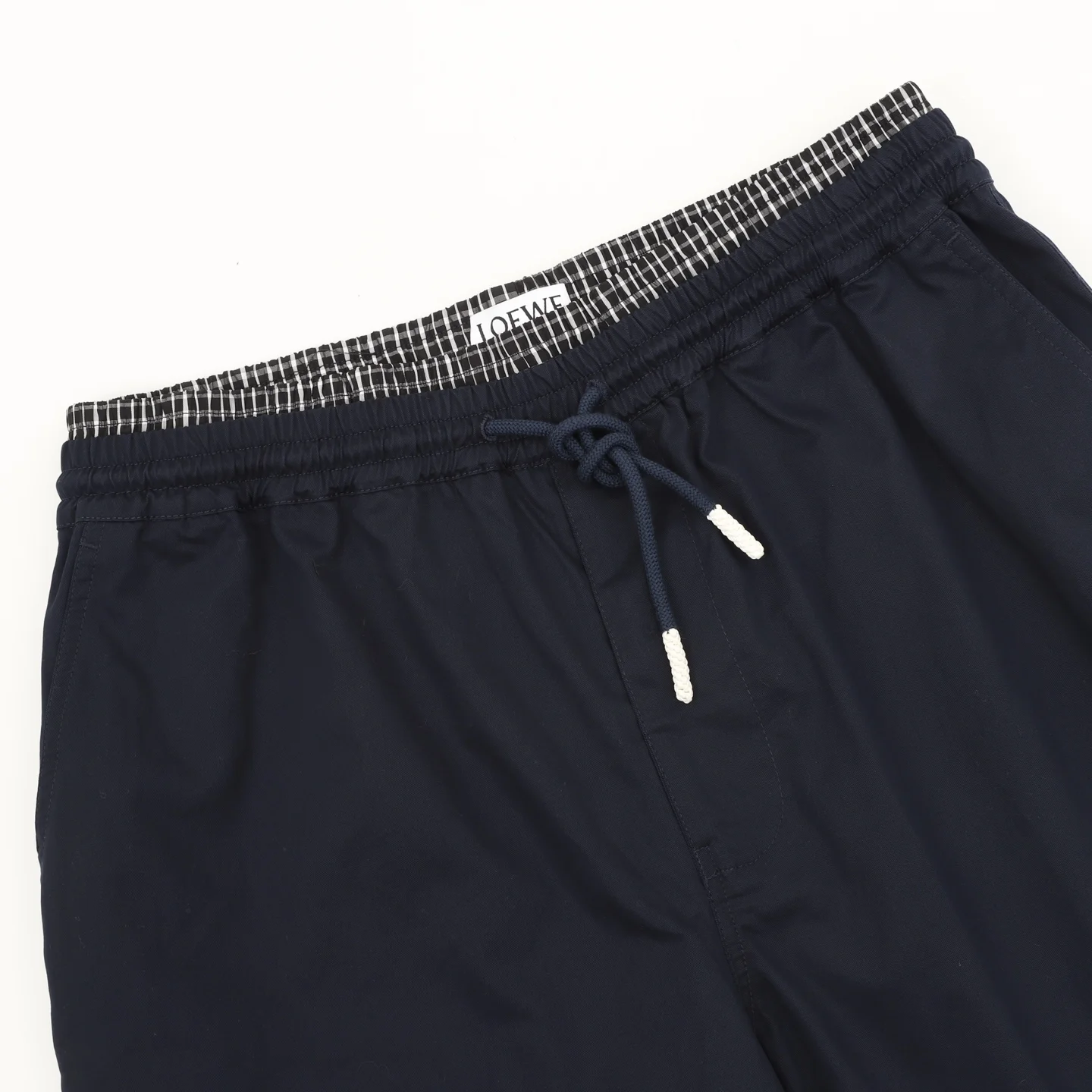 LOEWE Shorts Navy-White S-L A80202609080377 - Image 3