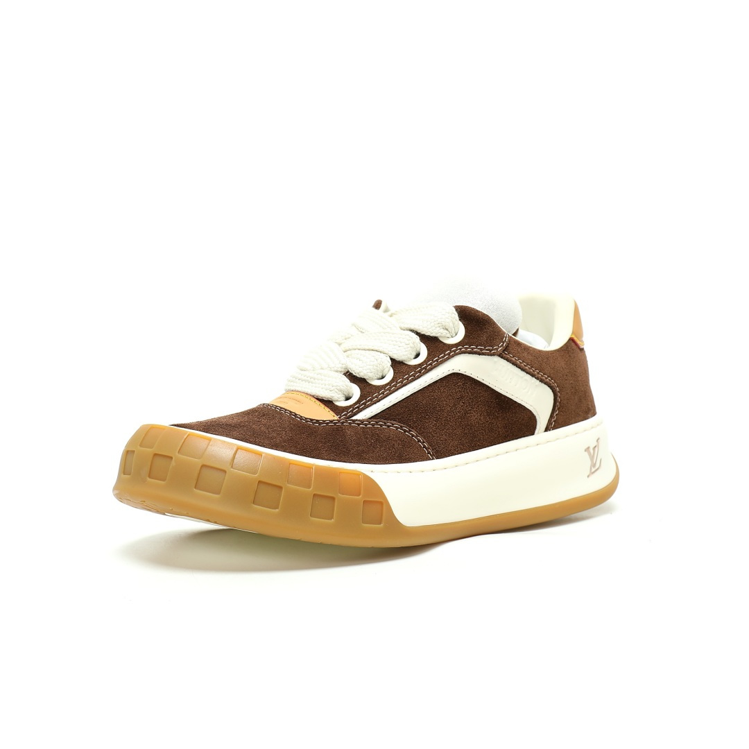 LV LOUIS VUITTON Tilted Low Sneakers 1AJ766 - Image 2
