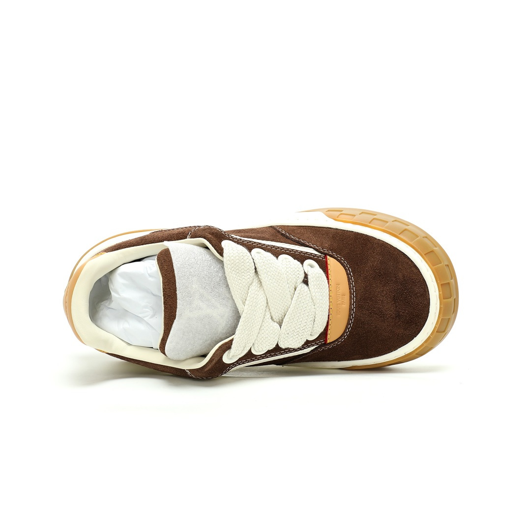 LV LOUIS VUITTON Tilted Low Sneakers 1AJ766 - Image 4