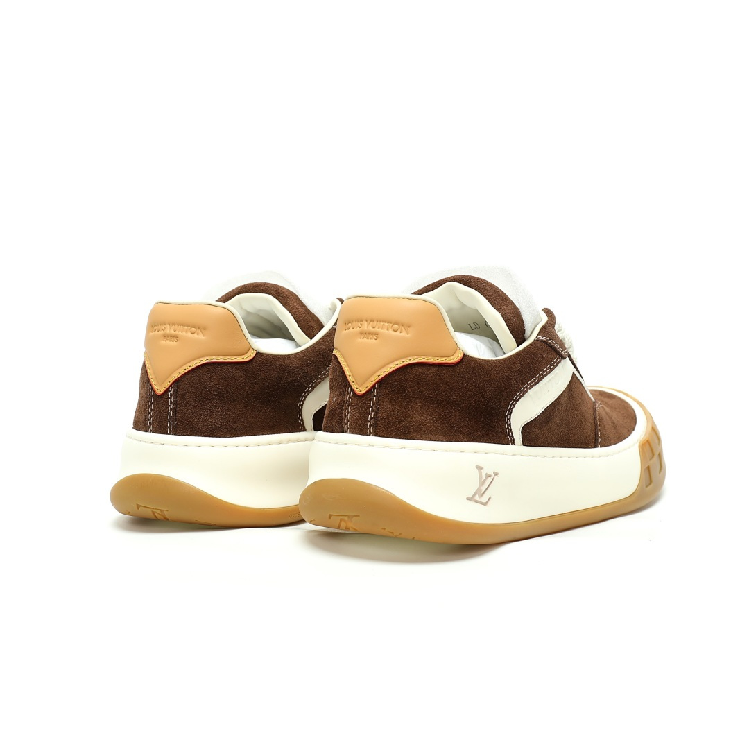 LV LOUIS VUITTON Tilted Low Sneakers 1AJ766 - Image 7