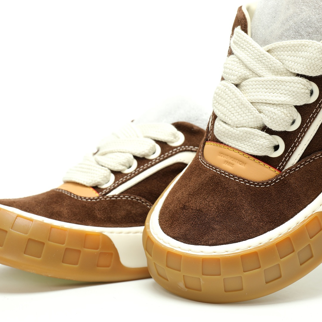 LV LOUIS VUITTON Tilted Low Sneakers 1AJ766 - Image 8