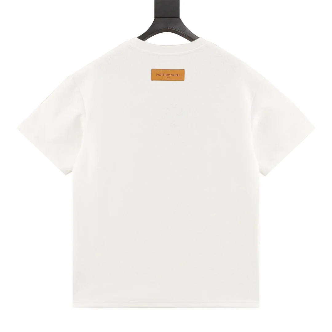 LV T-shirts Monogram Jacquard White S-XL A30202609080288 - Image 2