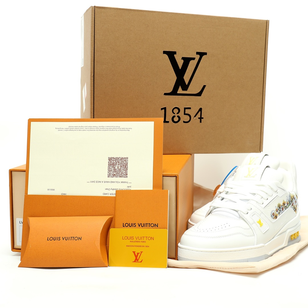 Louis Vuitton Trainer Sneaker Low 1AJS66 - Image 9