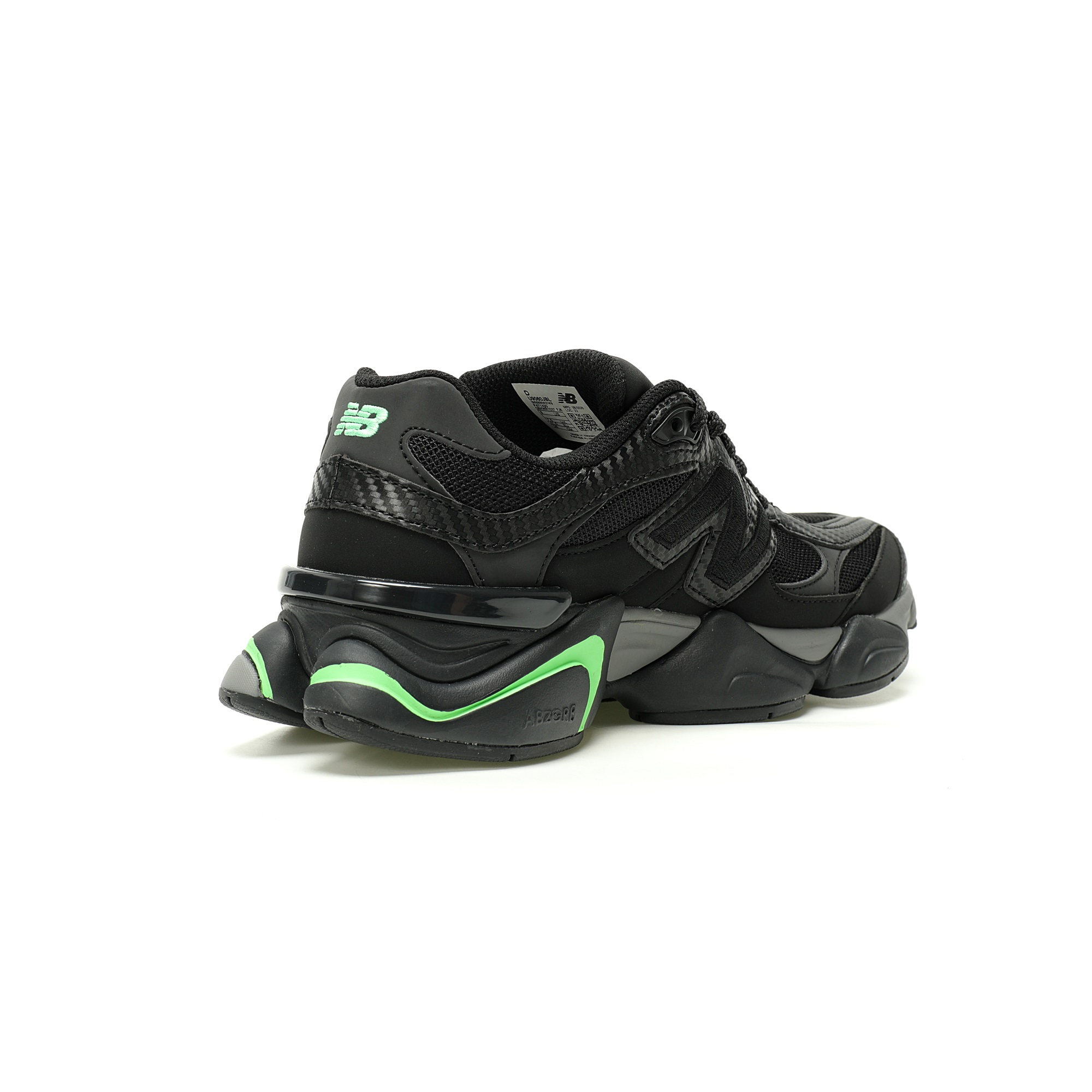 New Balance 9060 Black Green U9060JBL - Image 2