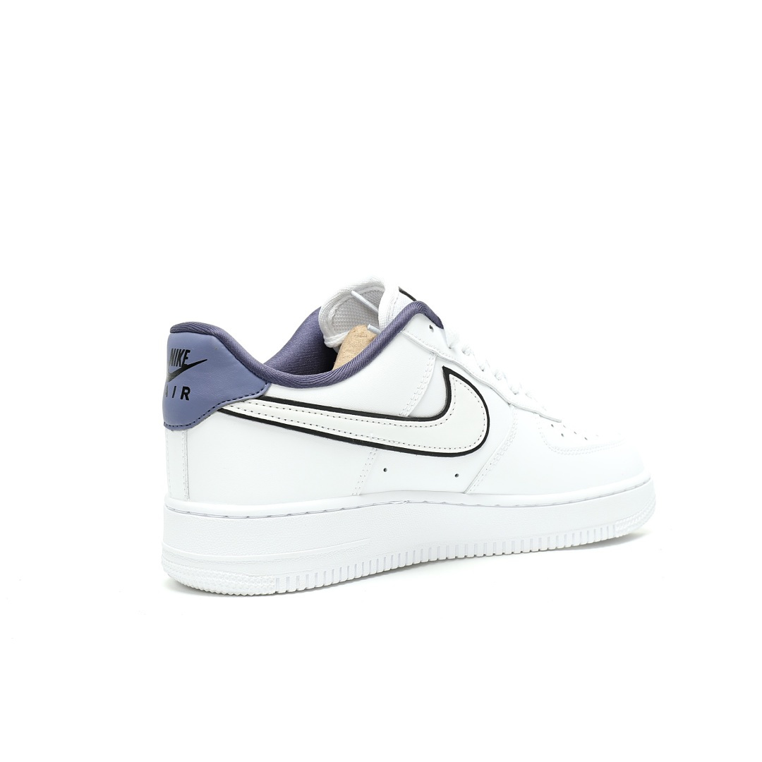 Nike Air Force 1 07 Low White Purple IO4226-102 - Image 2
