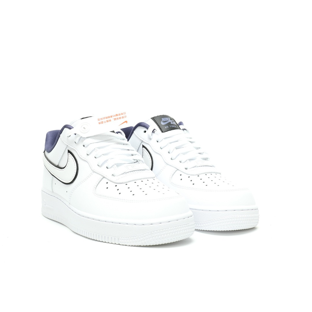 Nike Air Force 1 07 Low White Purple IO4226-102 - Image 5