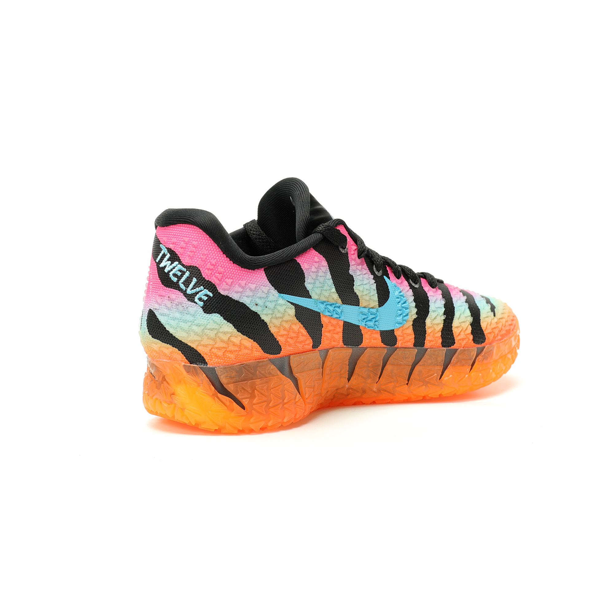 Nike Ja 3 EP Black Baltic Blue-Total Orange IQ6704-001 - Image 3