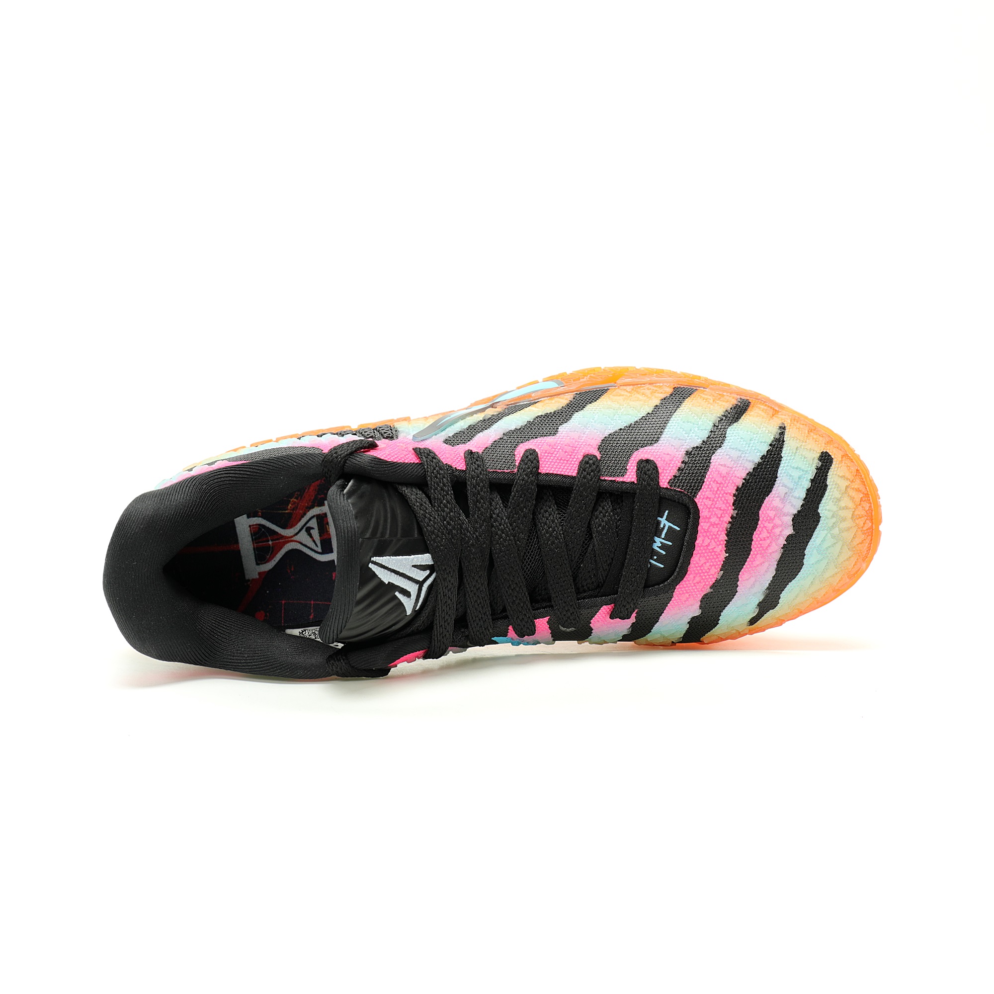 Nike Ja 3 EP Black Baltic Blue-Total Orange IQ6704-001 - Image 4