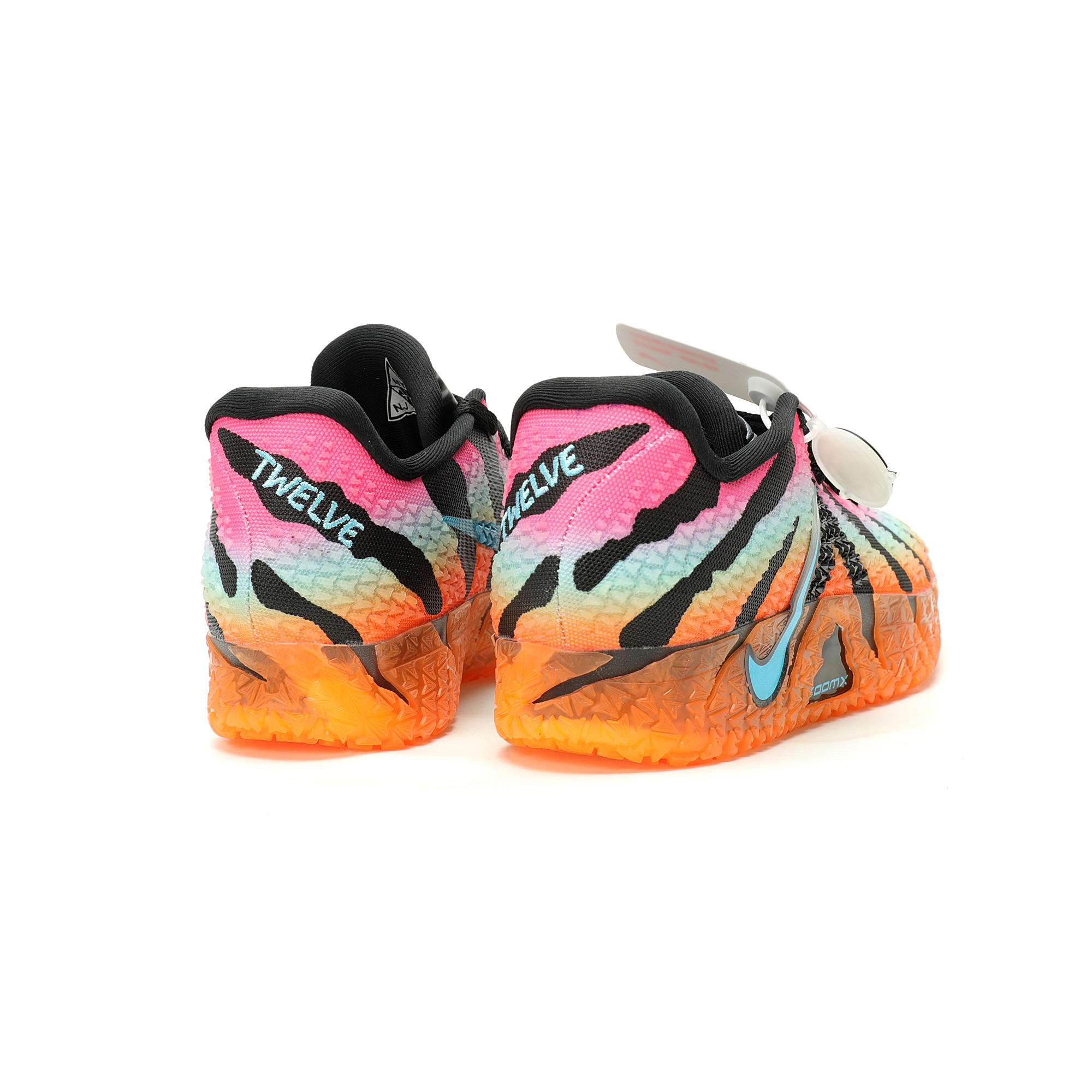 Nike Ja 3 EP Black Baltic Blue-Total Orange IQ6704-001 - Image 7