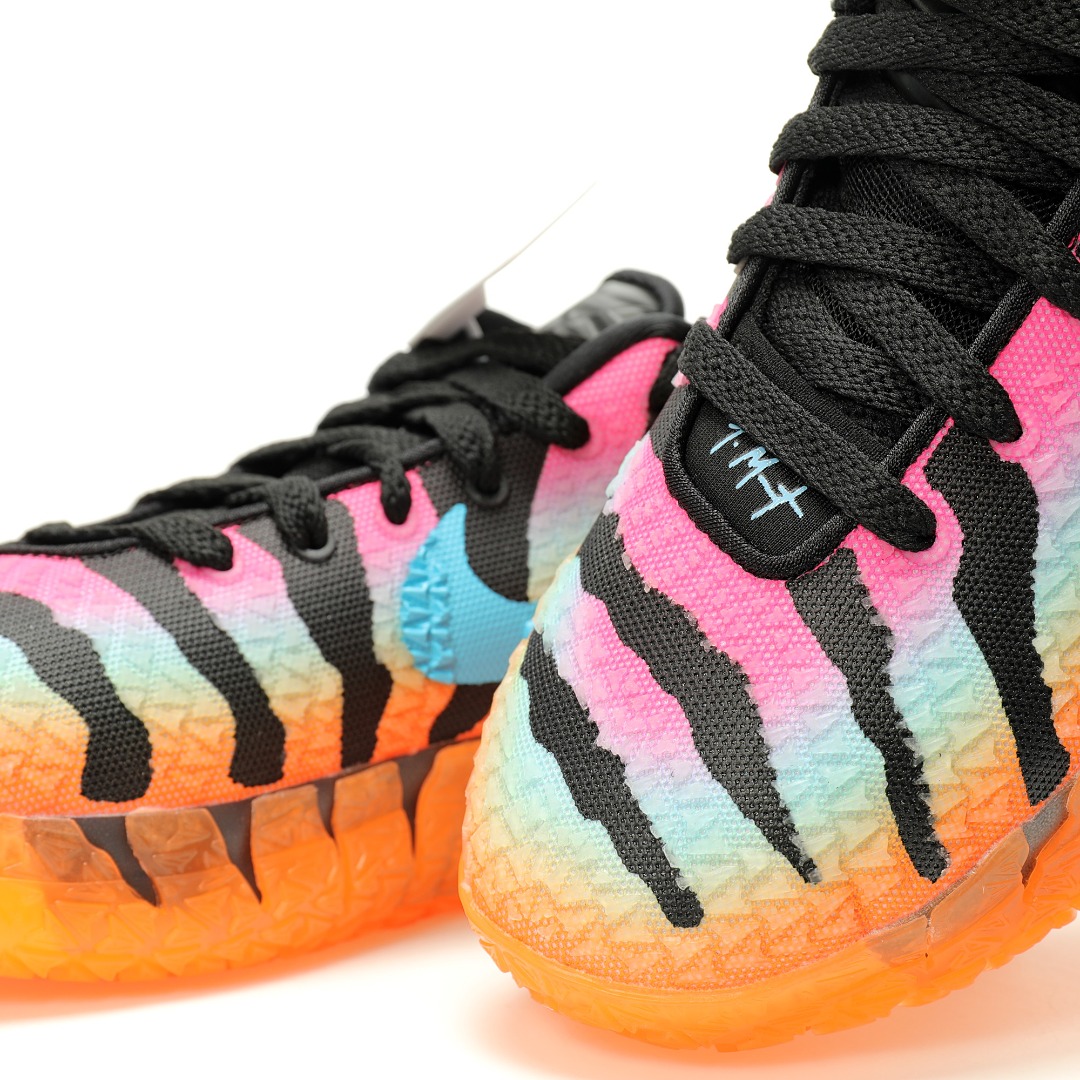 Nike Ja 3 EP Black Baltic Blue-Total Orange IQ6704-001 - Image 8