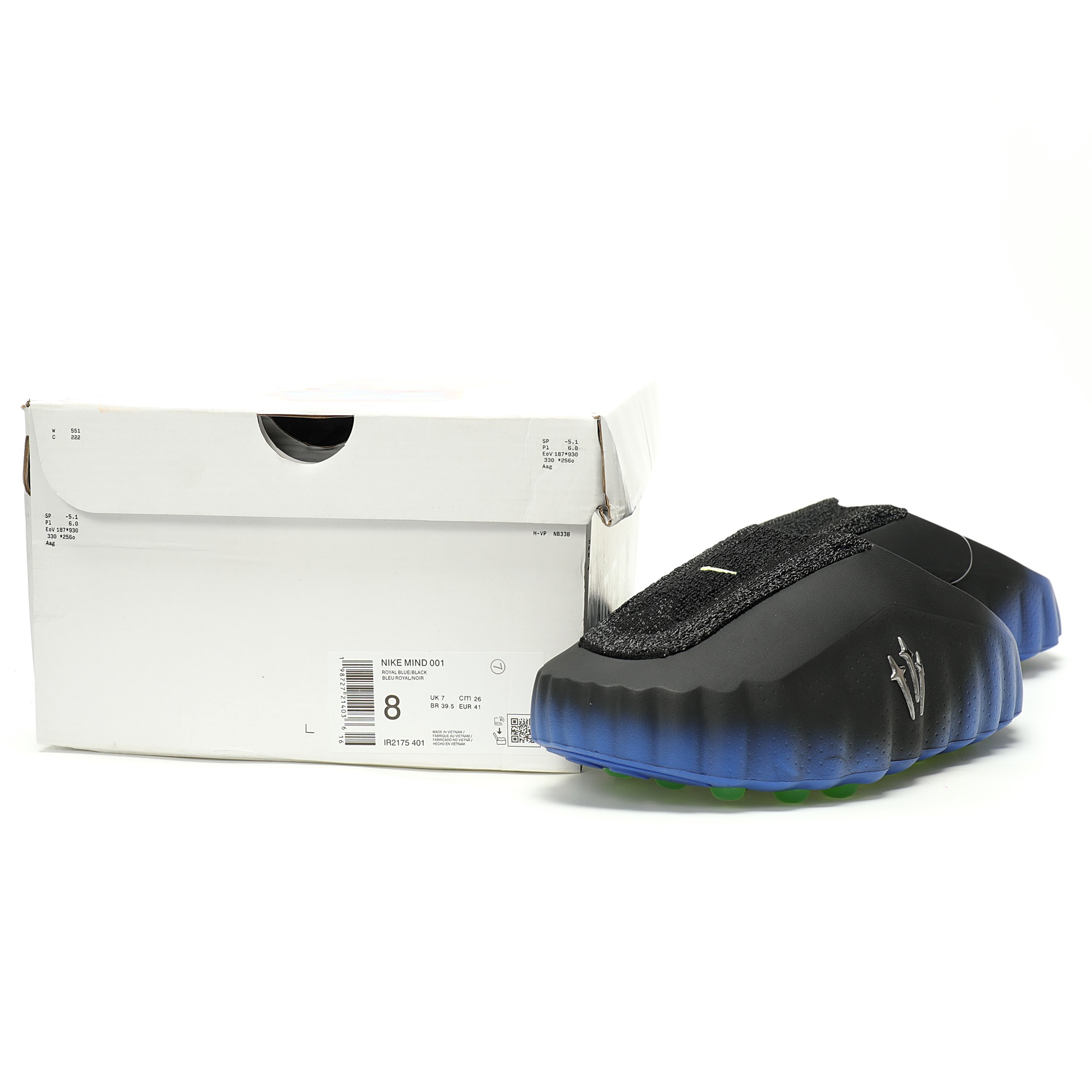 Nike Mind 001 Slide Hyper Royal IR2175-401 - Image 9