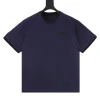 PRADA T-shirts Cotton Navy-Black S-XL A20202609080312
