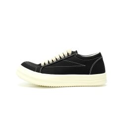 Rick Owens DRKSHDW Temple Penta Vintage Low-Top Sneakers Black Milk DU01F4821- DOLVT3 91