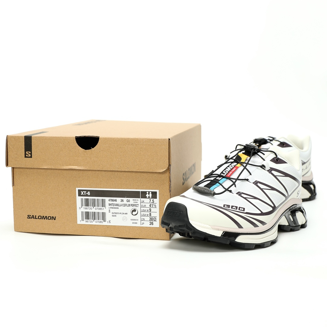 Salomon XT-6 Expanse White Icy Morn 478646 - Image 9