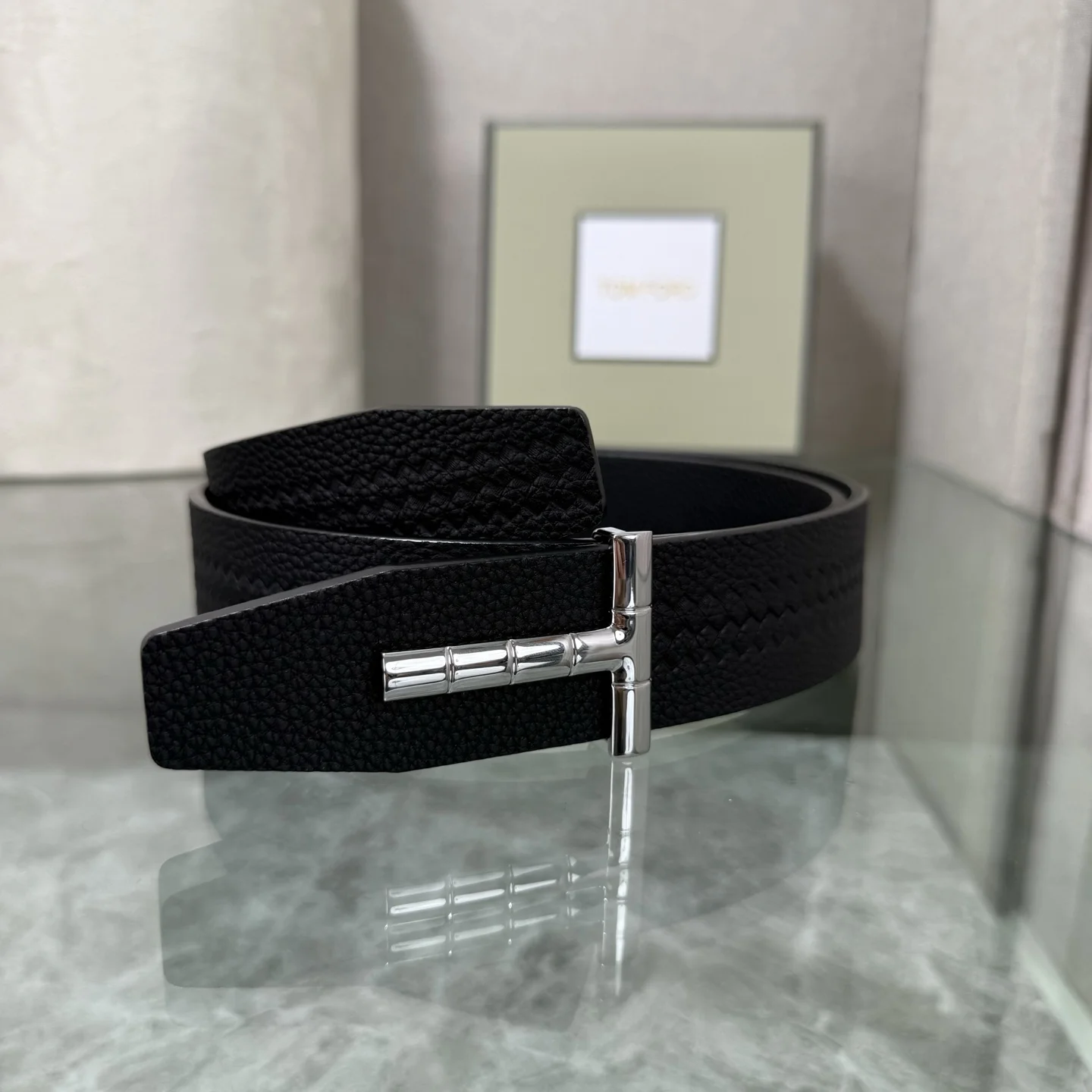 TOM FORD Belts Black-Silver A70202609070014