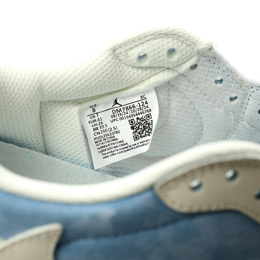 The North Face x Travis Scott Nike Air Jordan 1 Low OG SP TNF AJ1 TS DM7866-124 - Image 7